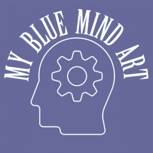 My Blue Mind Art Logo